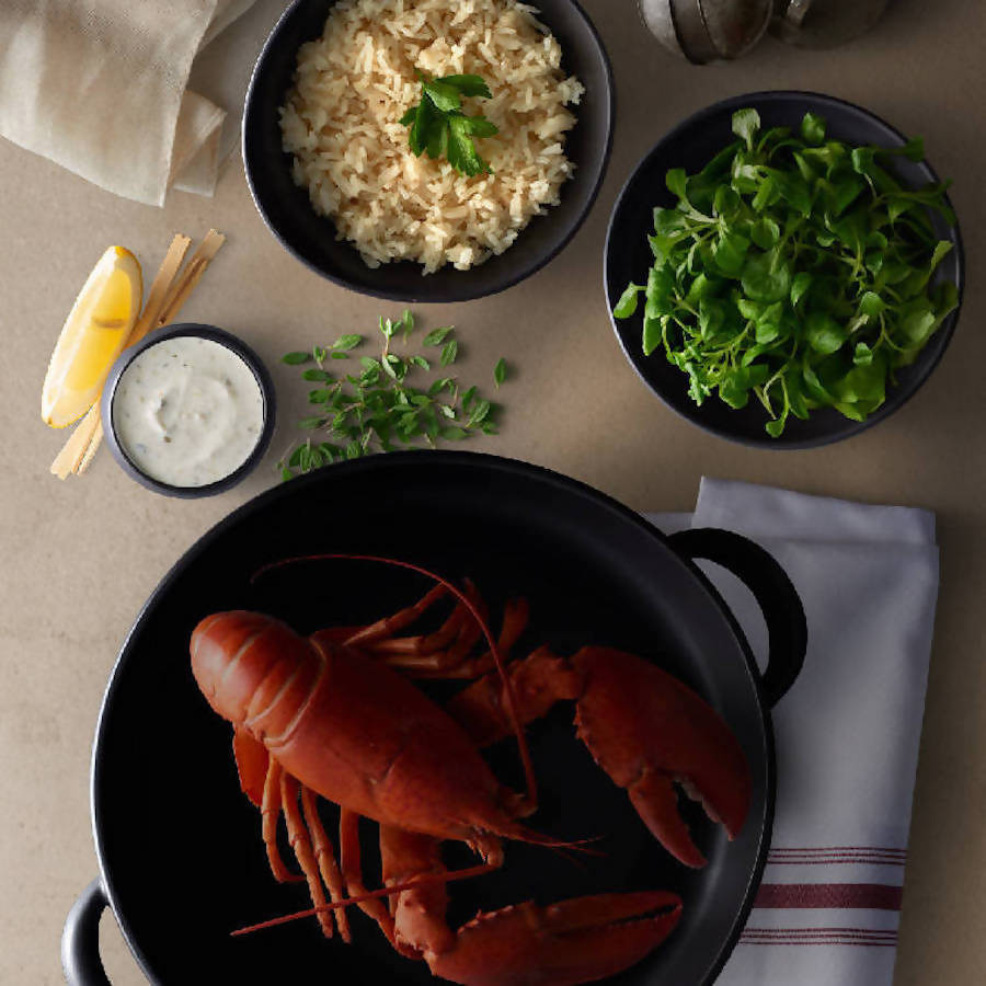 Stoneware Serving Plate With Handles 13.4".