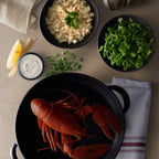 Stoneware Serving Plate With Handles 13.4".