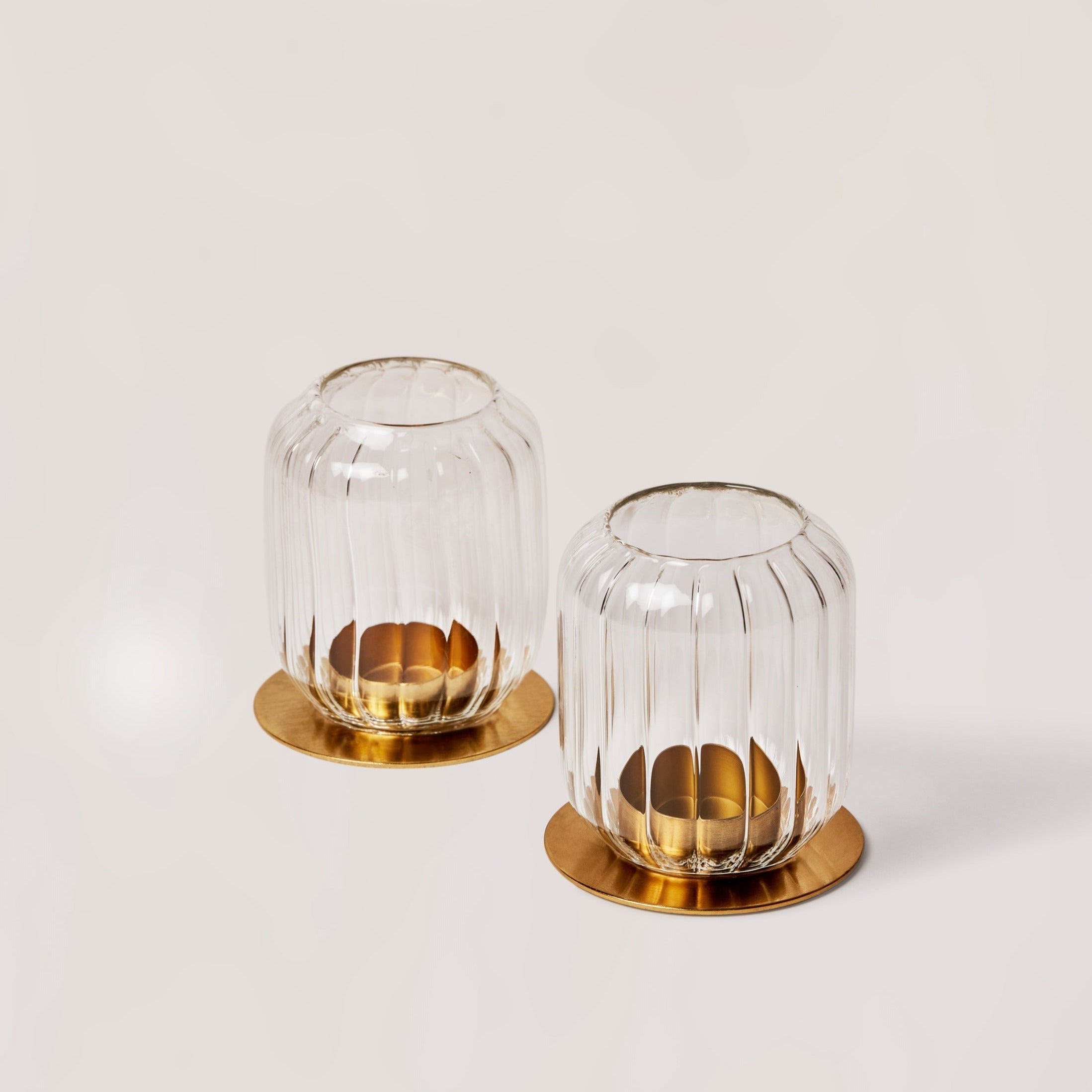 Kira Glass Lantern - set of 2 - Thumbnail 4