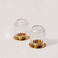 Kira Glass Lantern - set of 2 by Fleck India