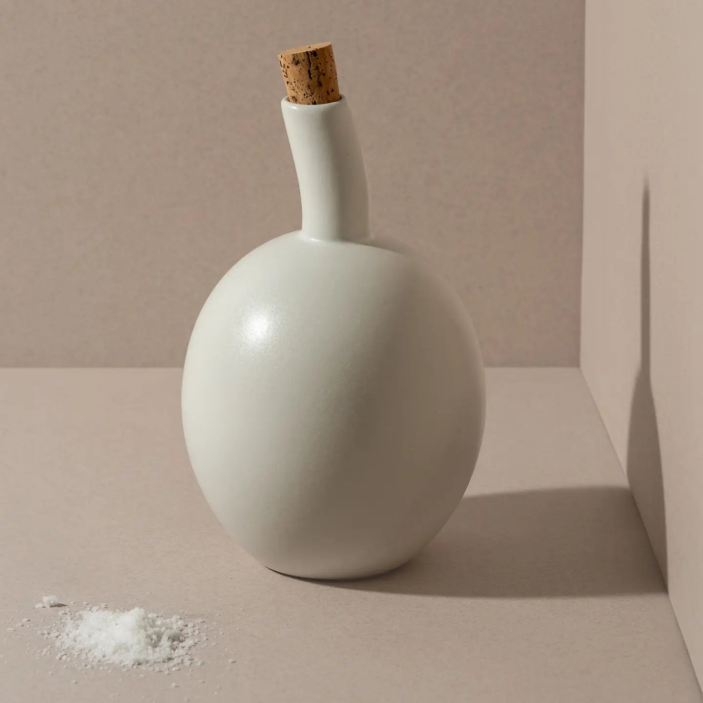 34 oz Olive Oil Stoneware Dispenser - Gharyan Stoneware