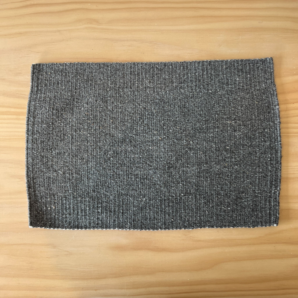 Handwoven Wool Placemat Set.