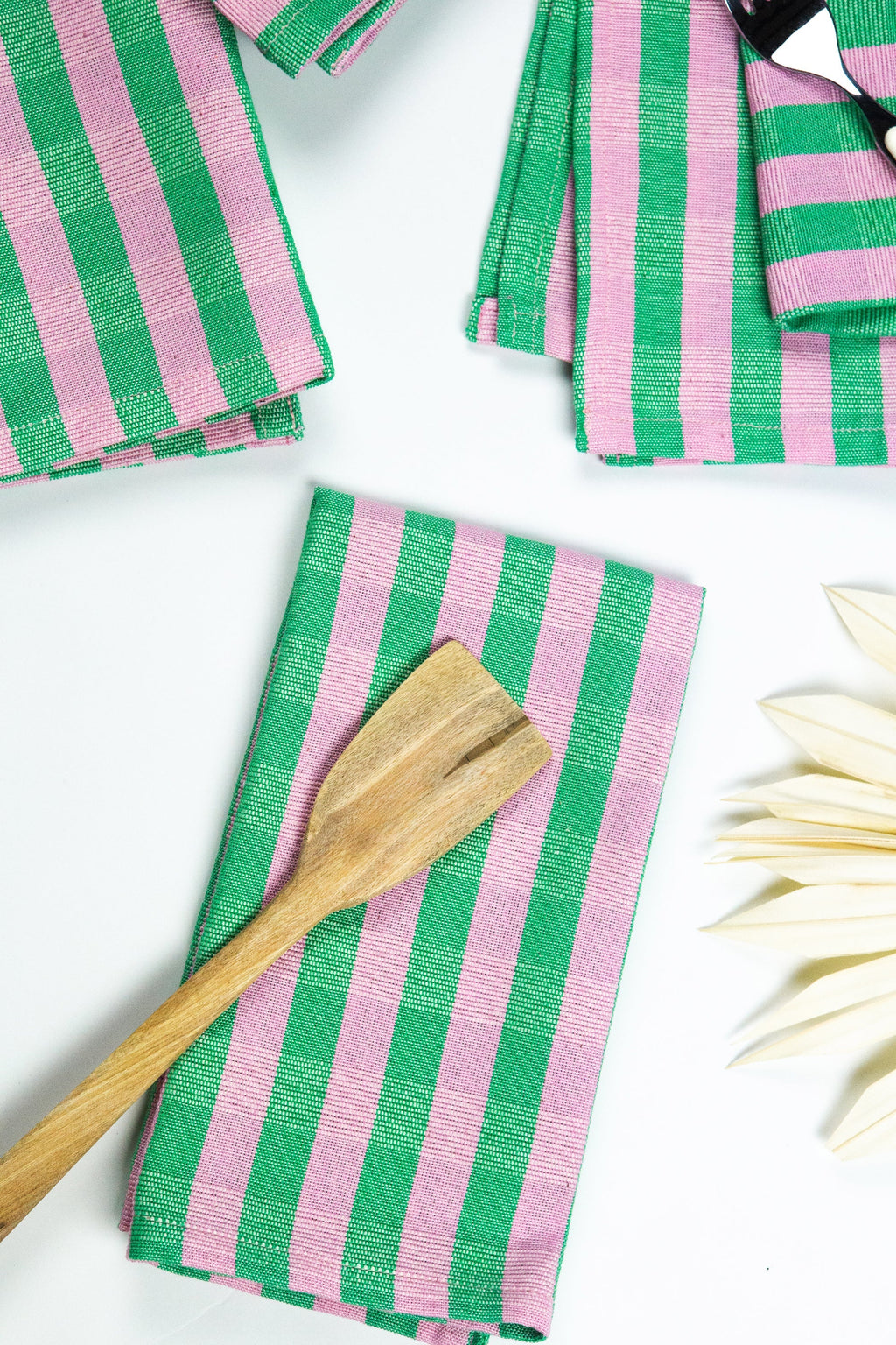 Archive NY Flora Stripe Napkins.