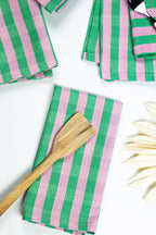 Archive NY Flora Stripe Napkins.