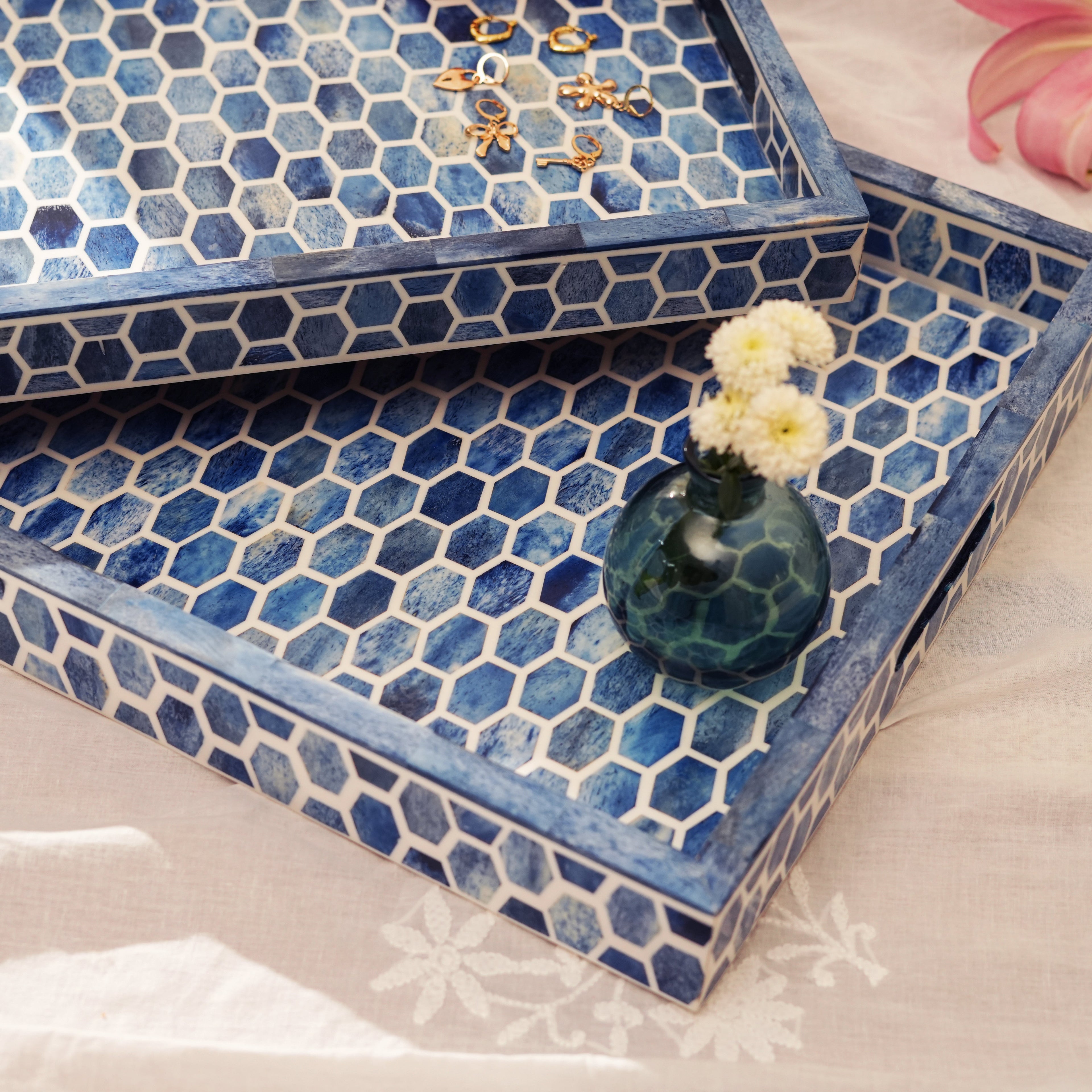 Gramercy Inlay Large Tray.