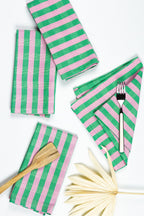 Archive NY Flora Stripe Napkins.