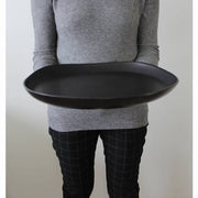 Stoneware Round Serving Platter.