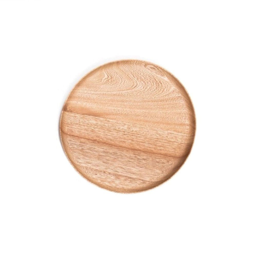Rosa Morada Wooden Base Platter