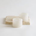 Santo Alabaster Footed Bowls - Set of 2