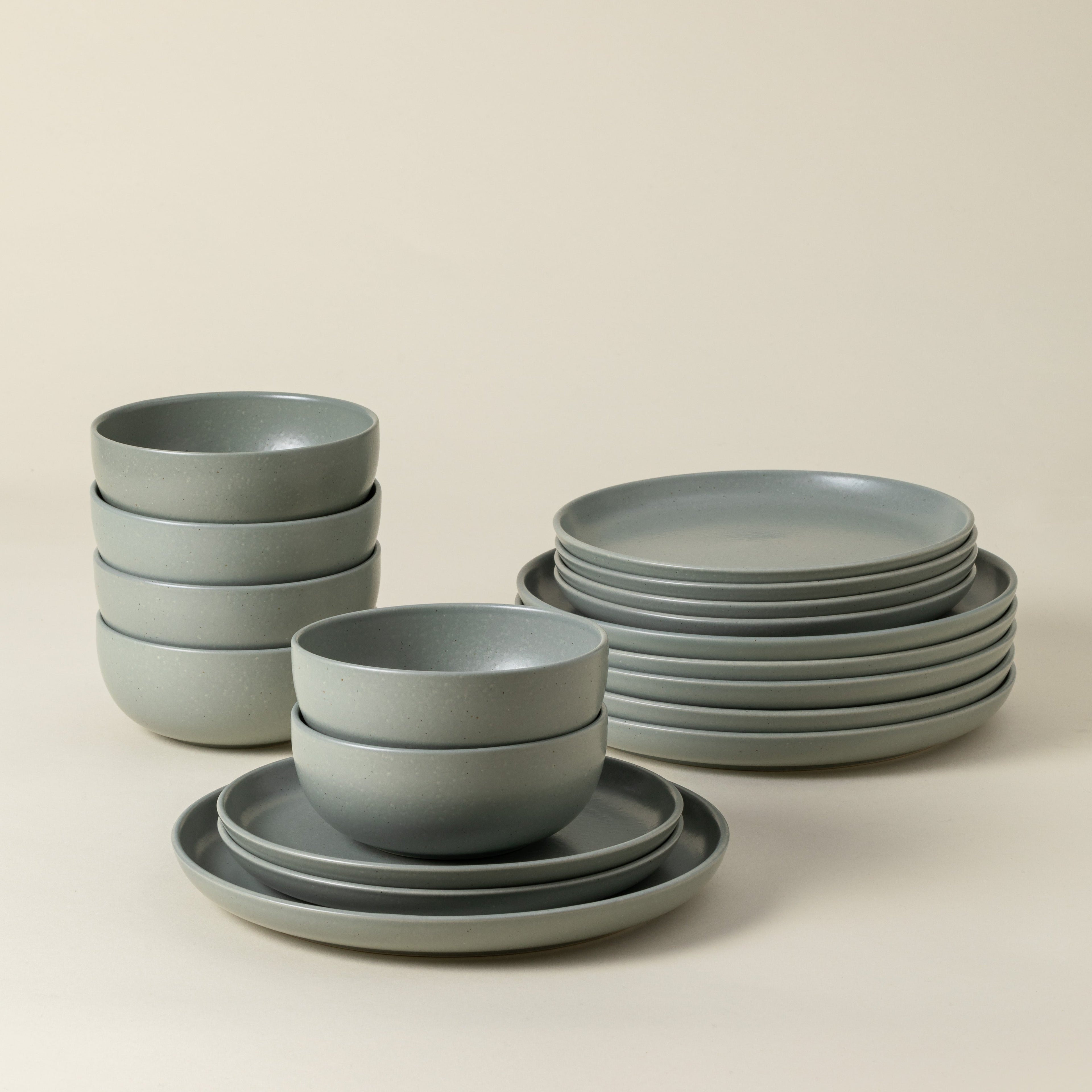 18-Piece Dinnerware Set with Bowl Pacifica, Casafina by COSTA NOVA
