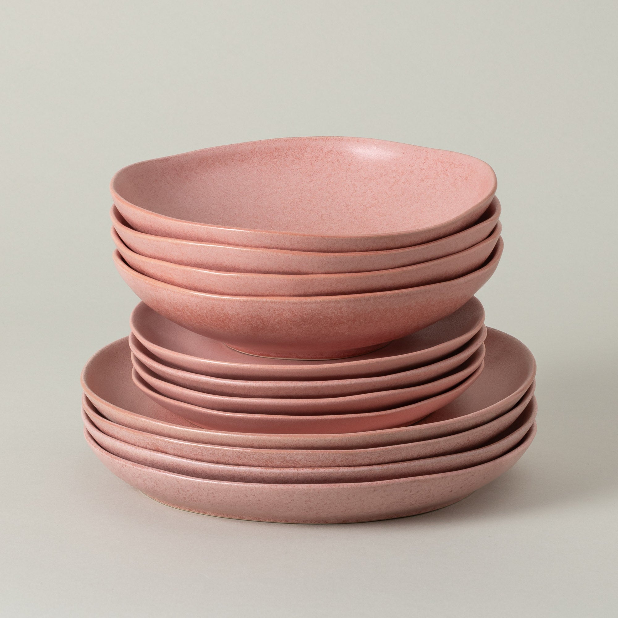 12-Piece Dinnerware Set with Soup/Pasta Bowl Livia