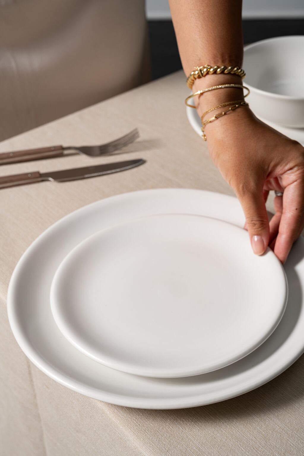 The Petite Plate (Set of 4) by Hamkke Home.