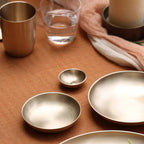 Bronze Kansa Dip Bowl, 1.5" - Set of 4.