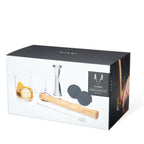 7-Piece Professional Stainless Steel Muddled Barware Set.