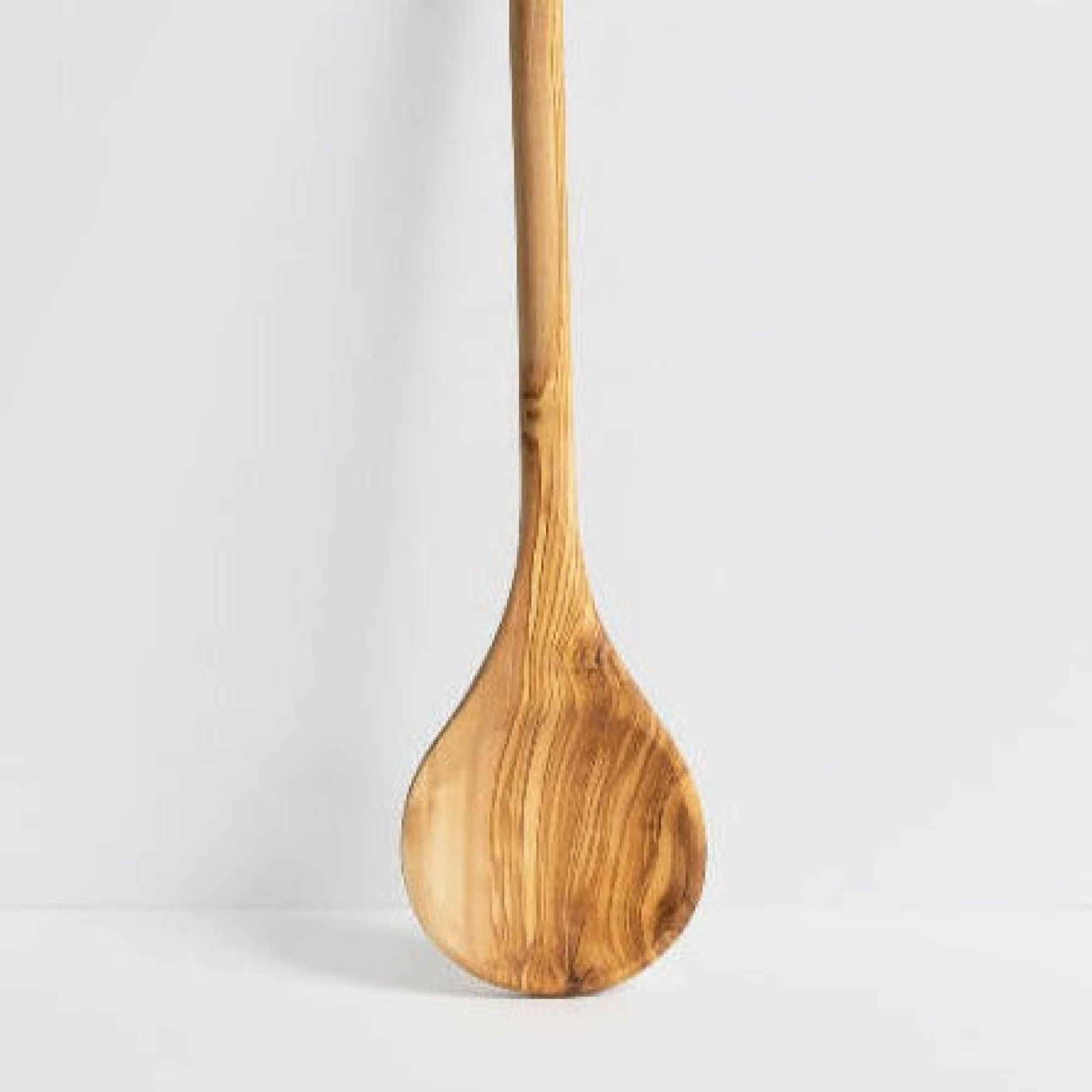 Round Olive Wood Cooking Spoon.