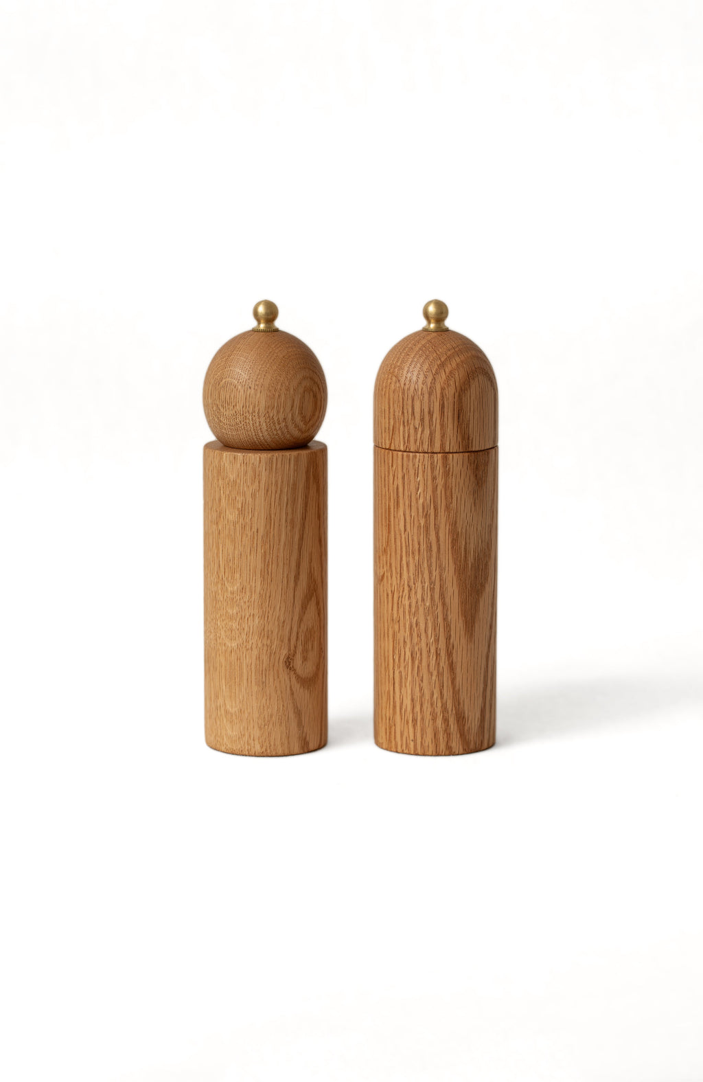 Pepper and Salt Mill Pair in oak