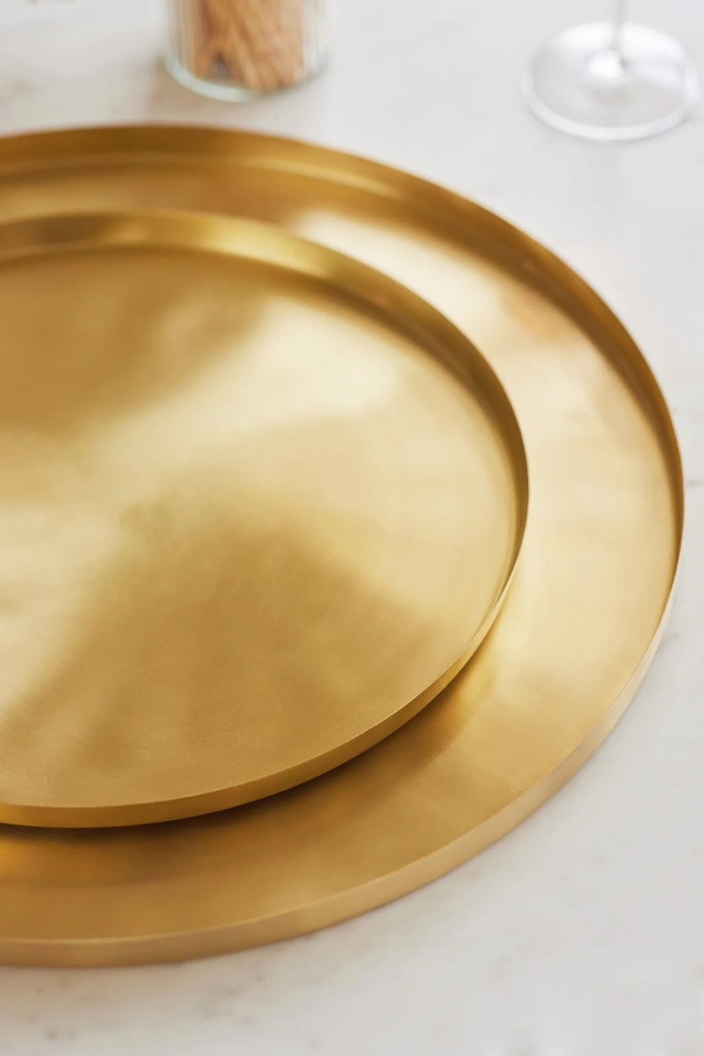 Handmade Heirloom Brass Serving Plate