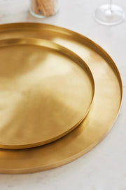 Handmade Heirloom Brass Serving Plate