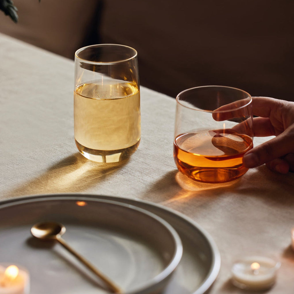 Tall Cremini Tumbler - set of 4.