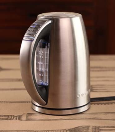 Cuisinart PerfecTemp® Stainless Steel Cordless Programmable Electric Kettle