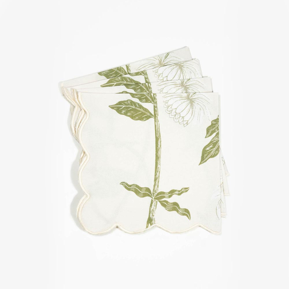Storytime Dahlias Table Linens Set.