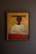 Woman in Hat Framed Artwork