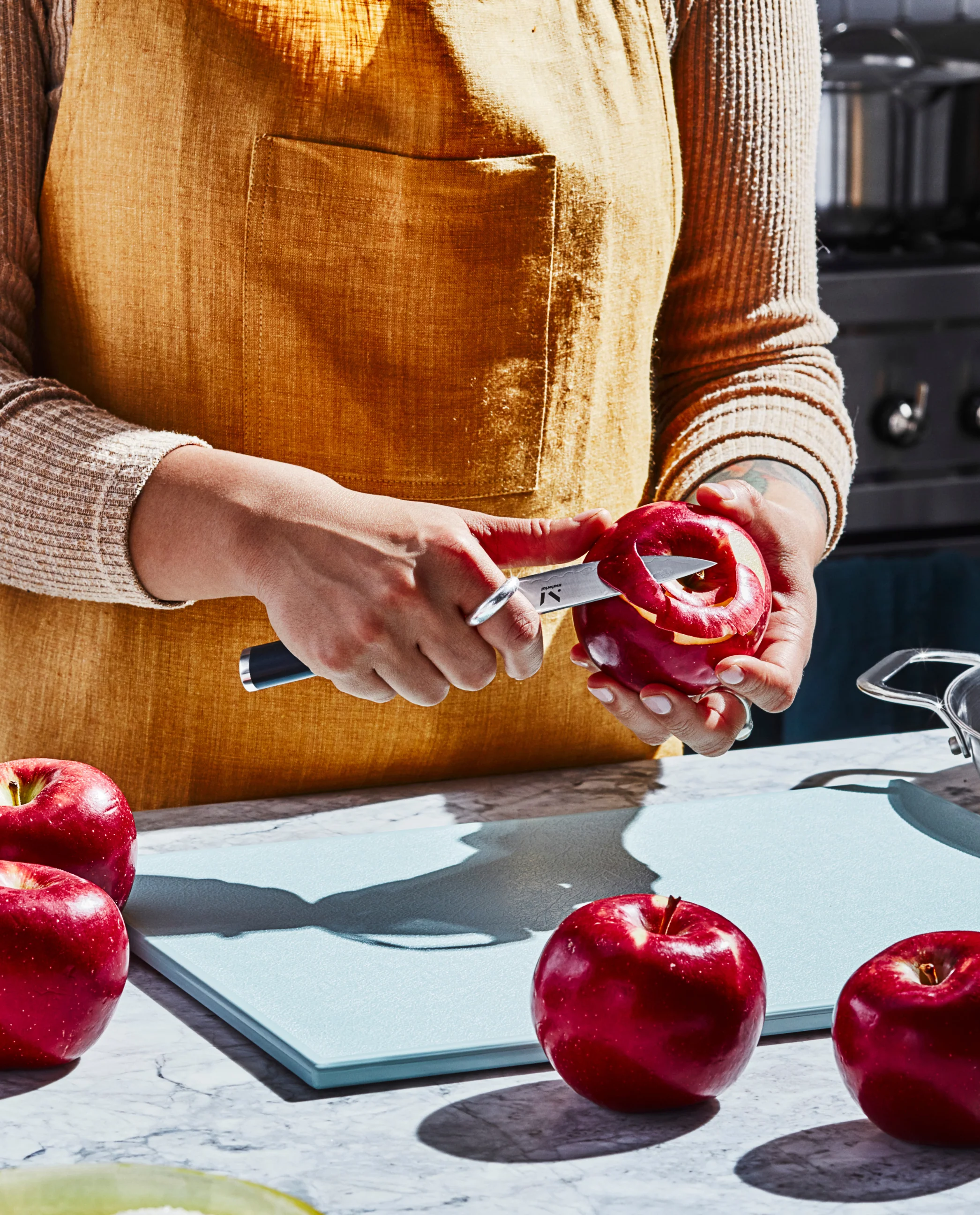 The Trio of Knives by Material Kitchen