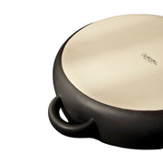 Stoneware Serving Plate With Handles 13.4".