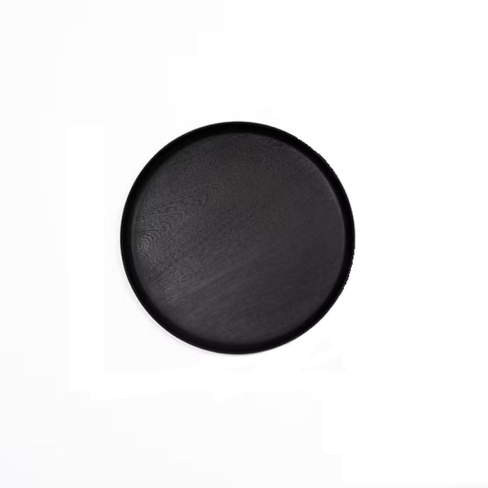 Rosa Morada Wooden Base Platter