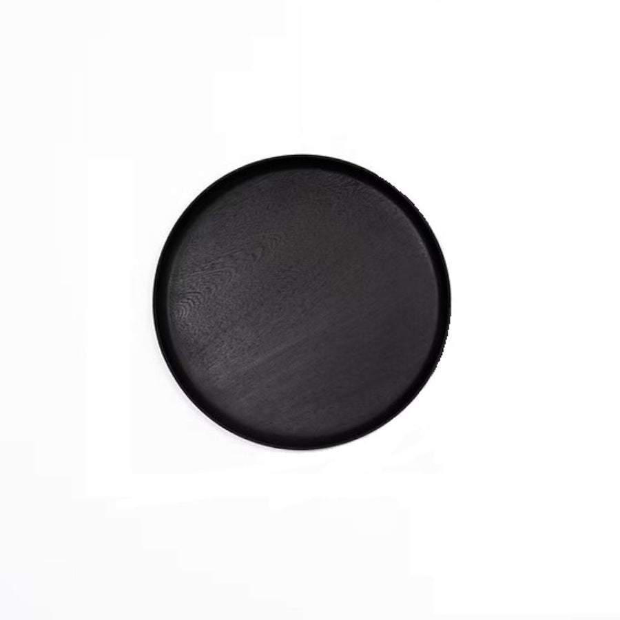 Rosa Morada Wooden Base Platter