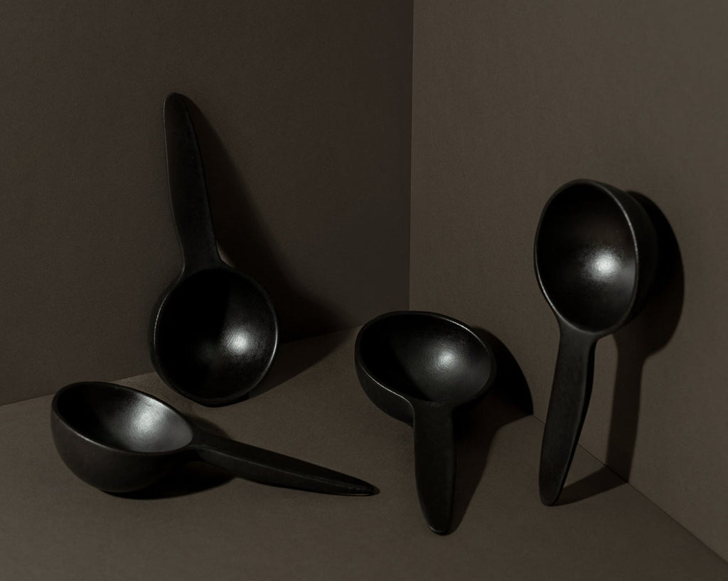 Stoneware Bowl Spoon Shape | Dadasi - Set of 4