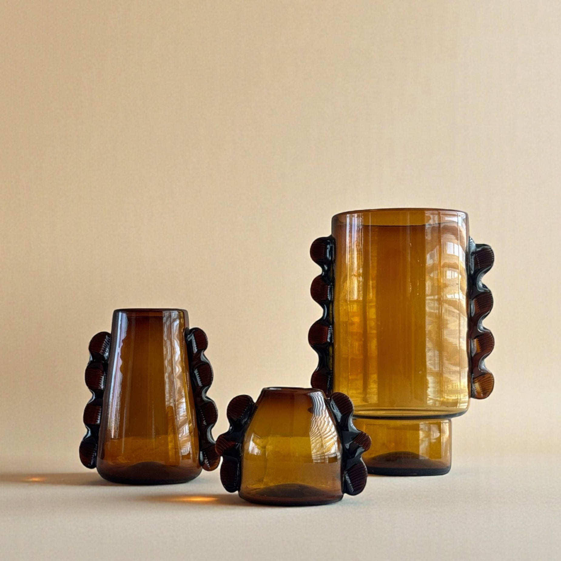 Betta Vase Amber by MESO