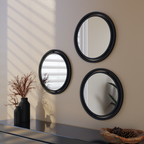 SET OF 3 GLOBE Mirror