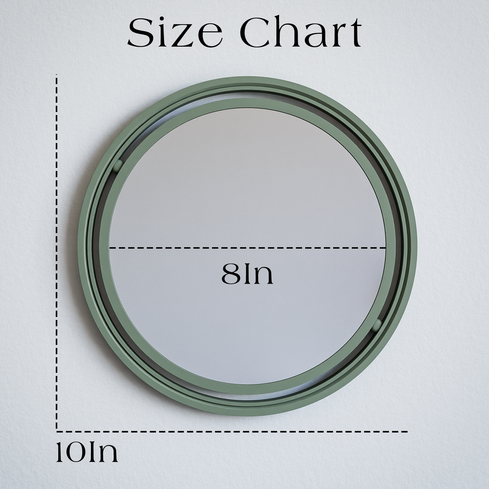 SET OF 3 GLOBE Mirror