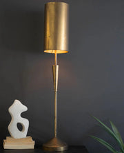 Barrel Antique Gold Lamps