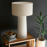 Boucle Fabric Floor Lamps