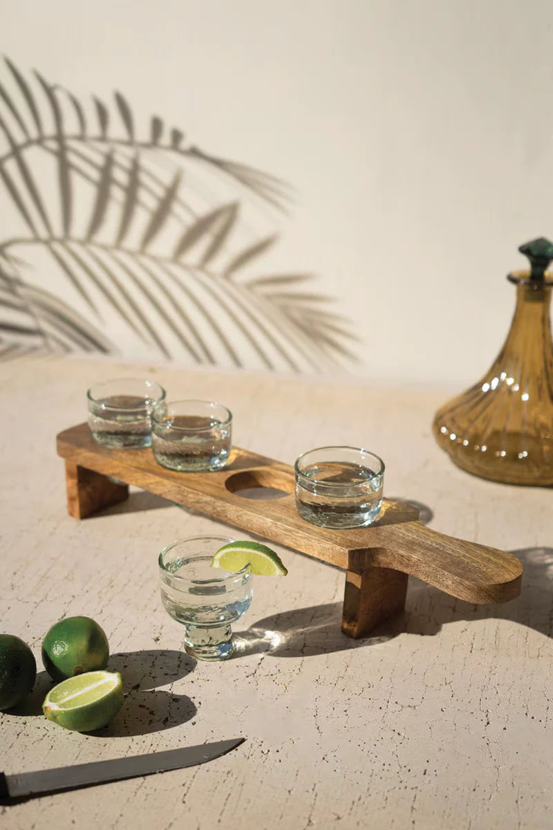 Tequila Glass Flight Set.