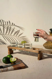 Tequila Glass Flight Set.