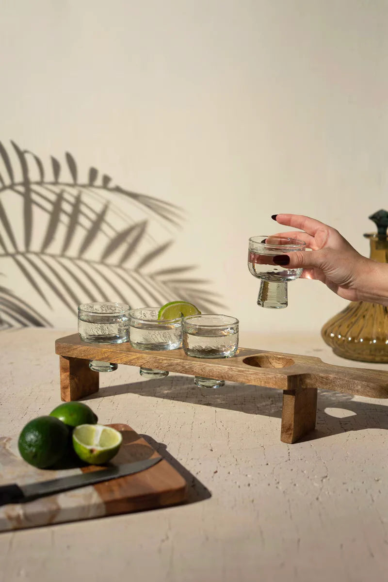 Tequila Glass Flight Set.