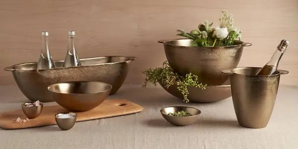 Stinson Antique Brass Party Bucket