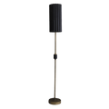 Fluted Black & Antique Gold Lamps