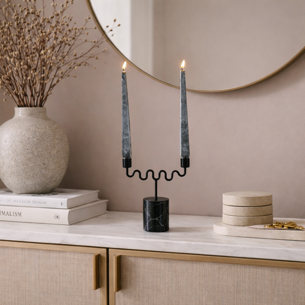 Lila Candle Holder by MESO.