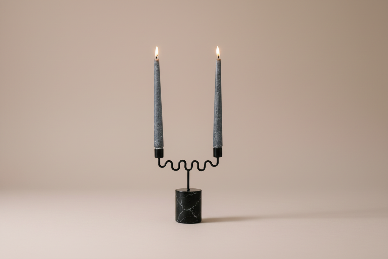 Lila Candle Holder by MESO.