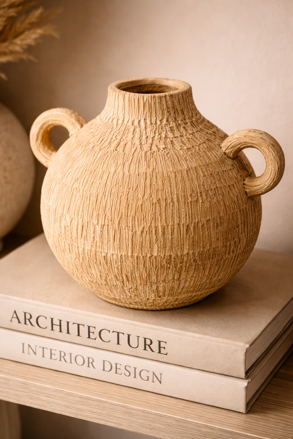Marla Terracotta Vessel by MESO.