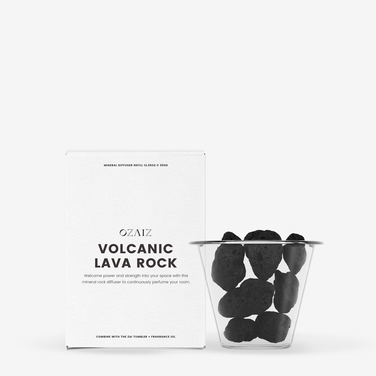 ZAI Lava Rock Diffuser - Santal & Spice.