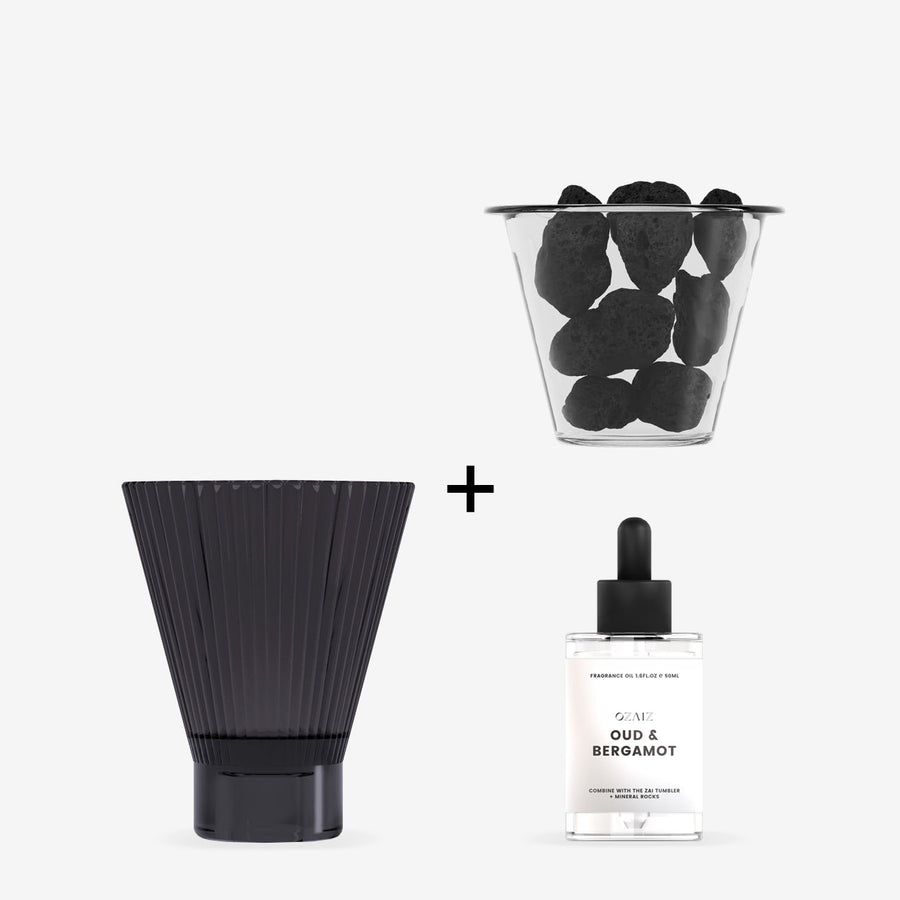 ZAI Lava Rock Diffuser - Santal & Spice.