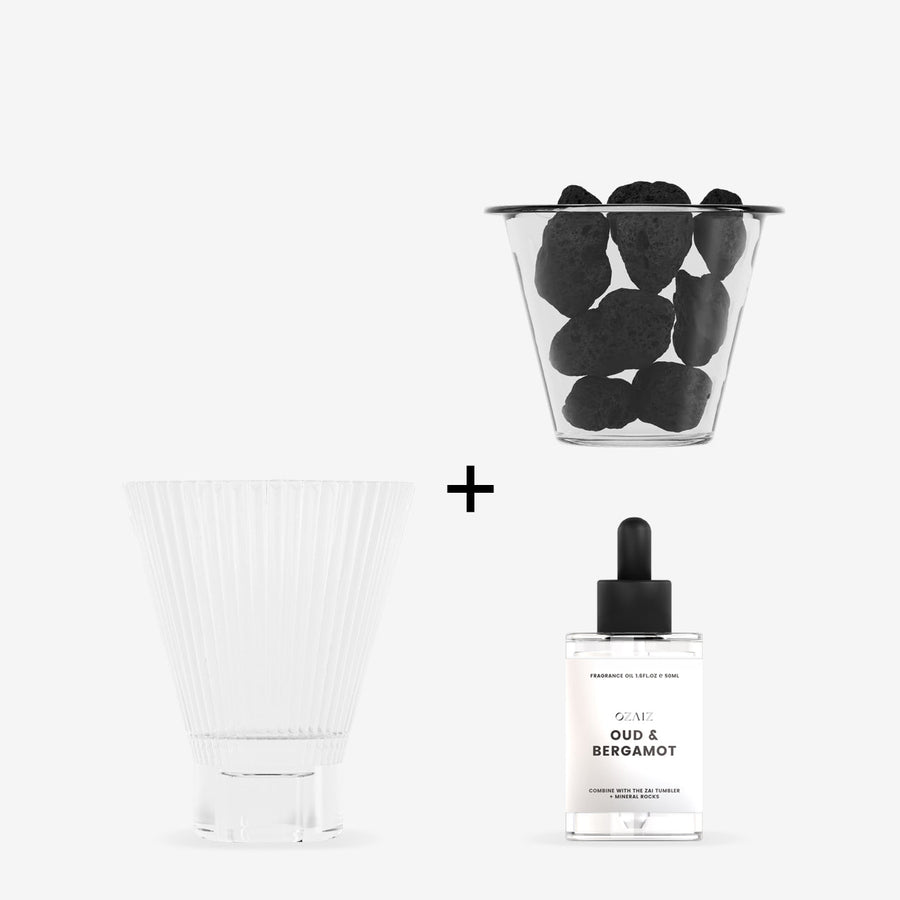 ZAI Lava Rock Diffuser - Santal & Spice.