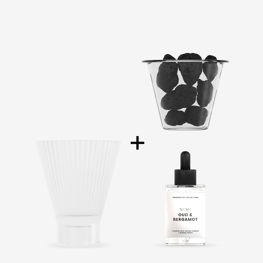 ZAI Lava Rock Diffuser - Santal & Spice.