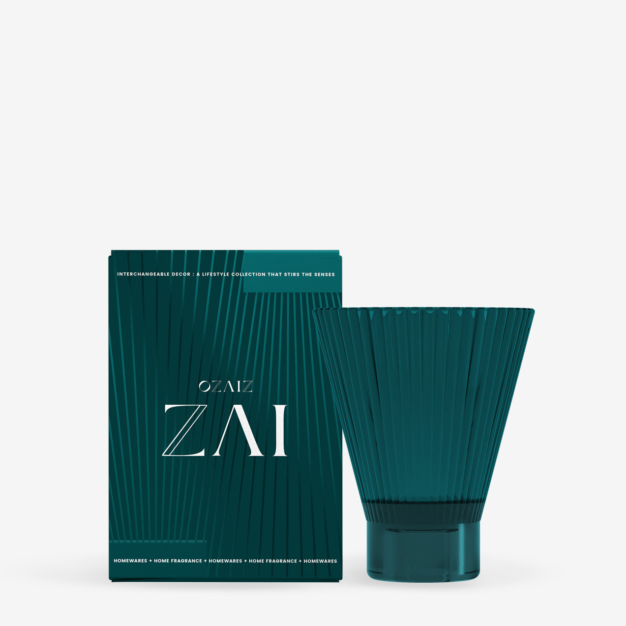 ZAI Candle - Cedar & Black Cherry.
