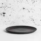 Stoneware Flat Dinner Plate | Edan 11.2" | Set of 4 by Gharyan Stoneware